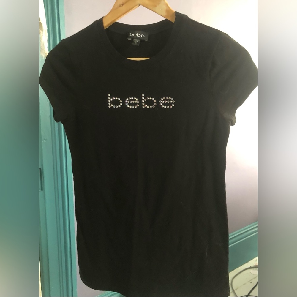 Bebe rhinestone T-shirt